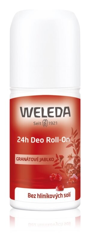 

Шариковый дезодорант без солей алюминия 24 часа Weleda Pomegranate