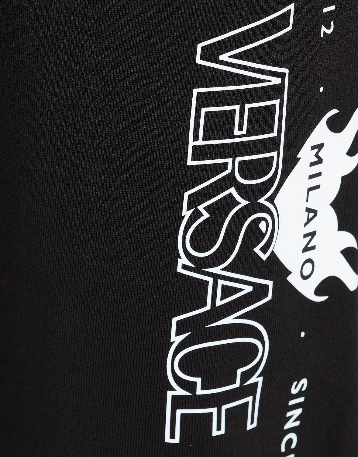 Мужские спортивные штаны с принтом Versace, черный — фото 4