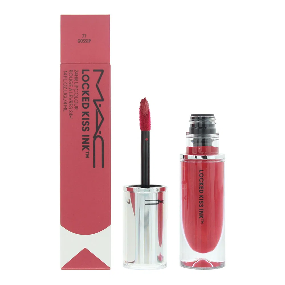 Жидкая помада Locked Kiss Ink Lip Colour MAC, 0.14 г, 77 Gossip