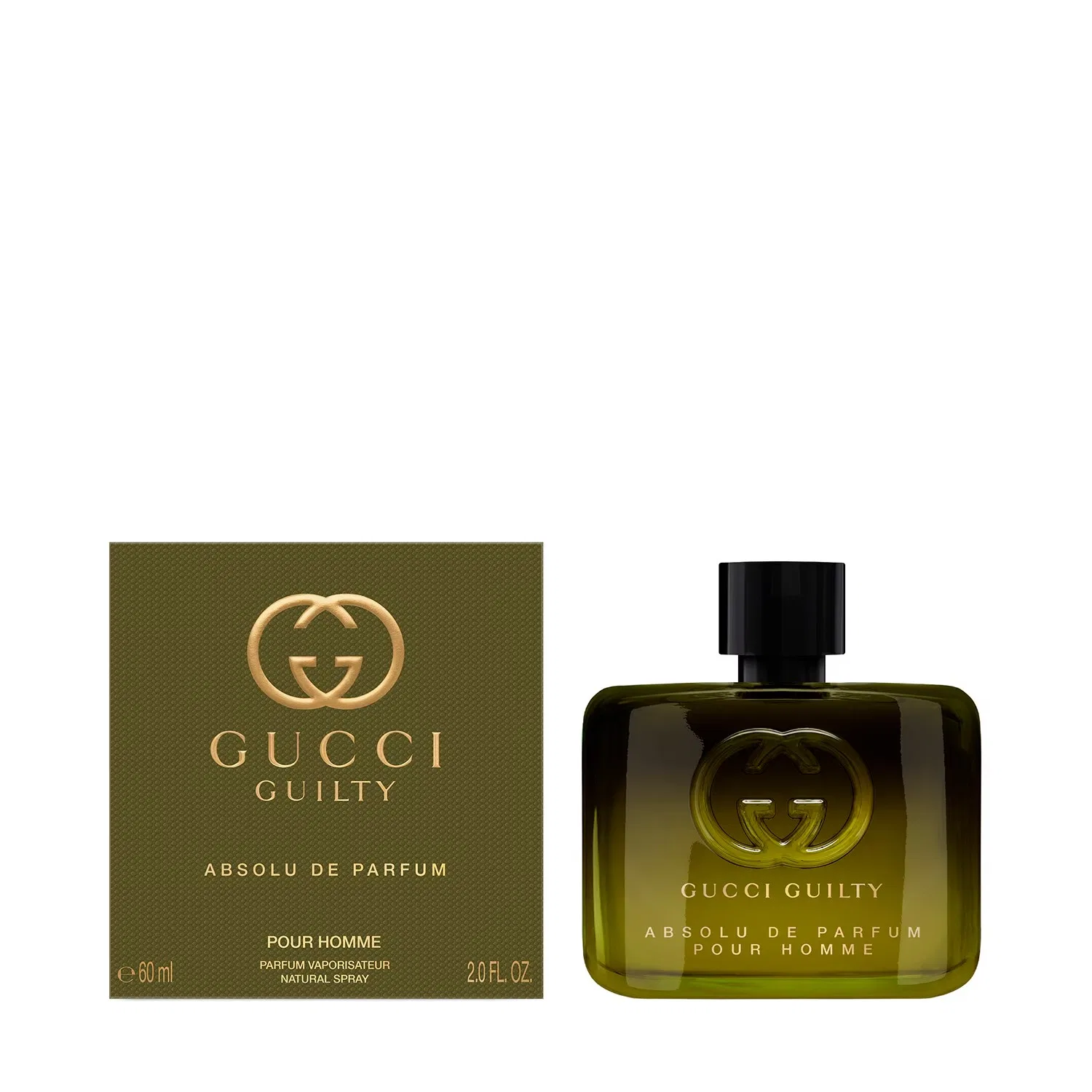 Парфюм 60 мл с древесно-амбровым ароматом Gucci Guilty Absolu de Parfum — фото 2