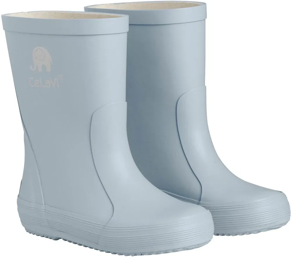 Детские резиновые сапоги Basic wellies-solid Celavi, синий