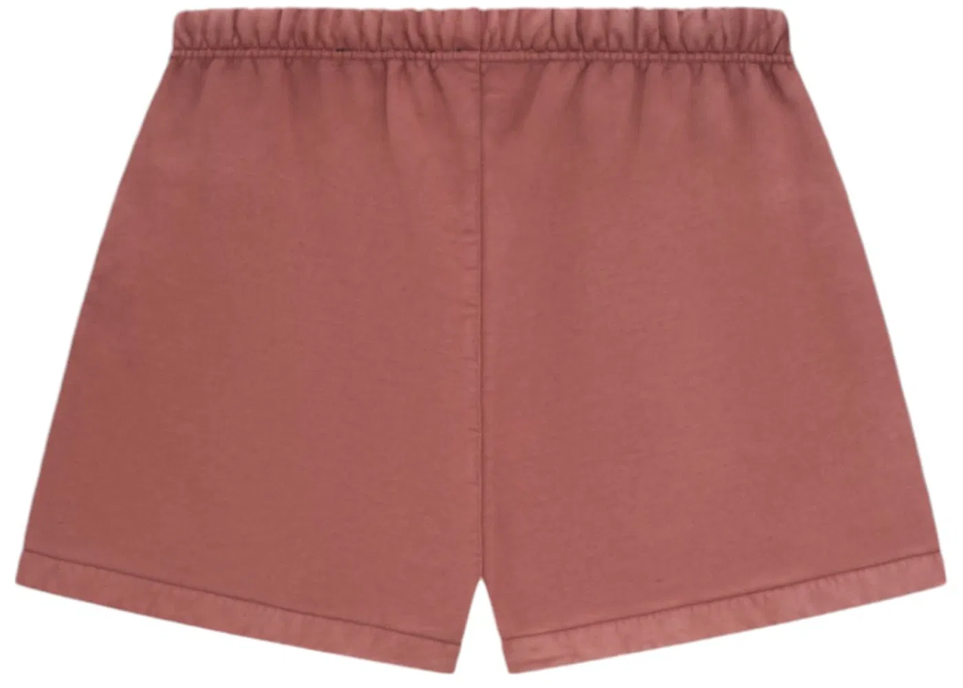 Мужские шорты с длинным рукавом Fear of God Essentials Heavy Fleece Soccer Short, Crimson — фото 2