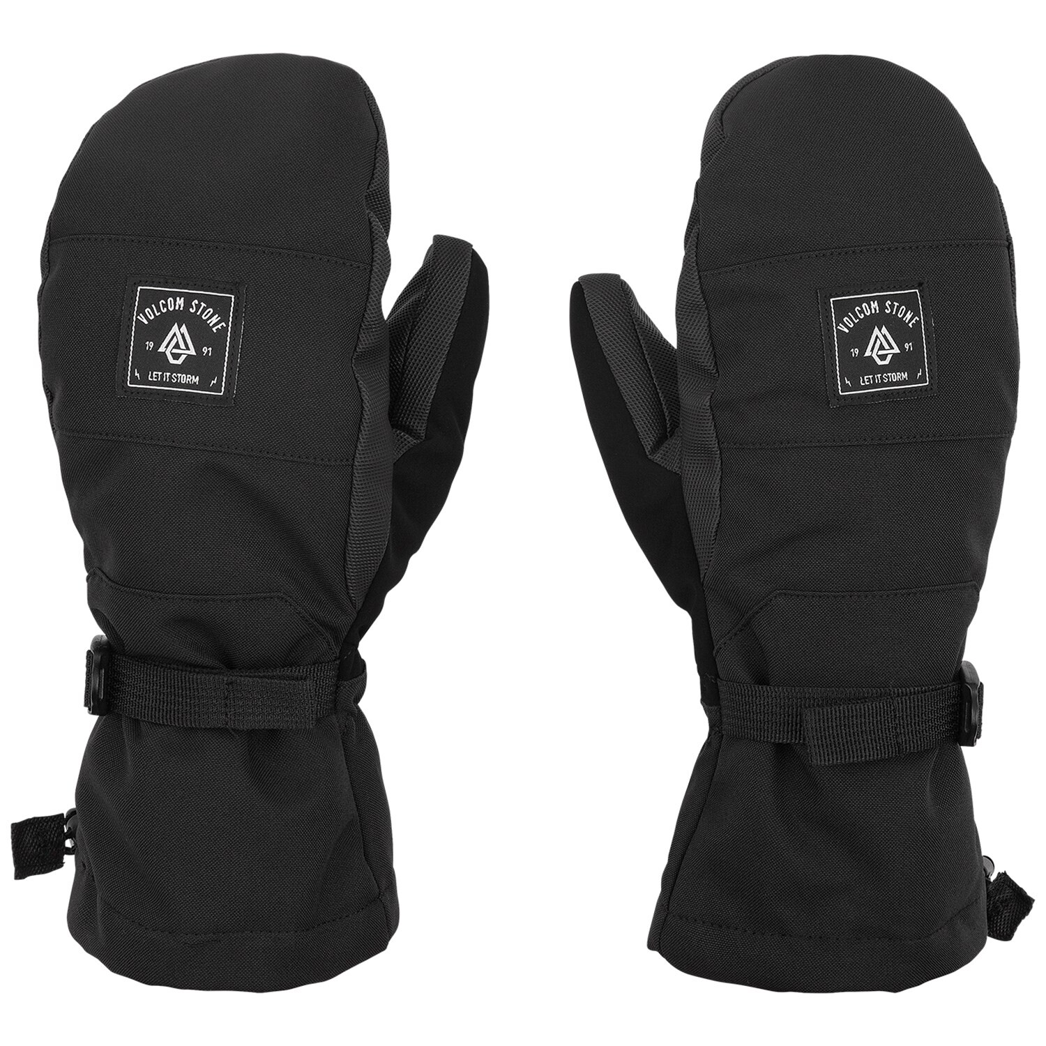 

Варежки женские Volcom V. Snow Over, черный