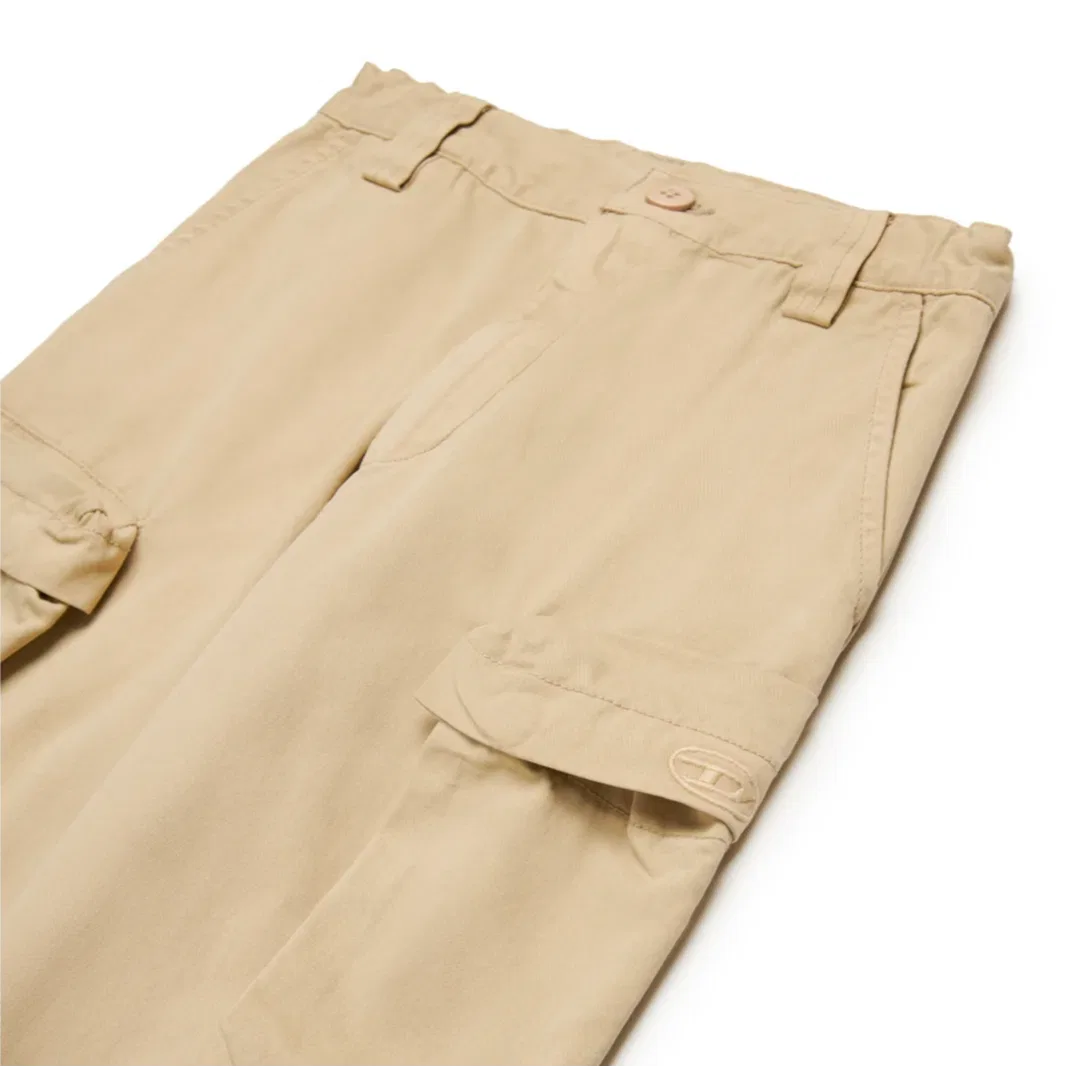 Детские карго-брюки DIESEL, Khaki — фото 4