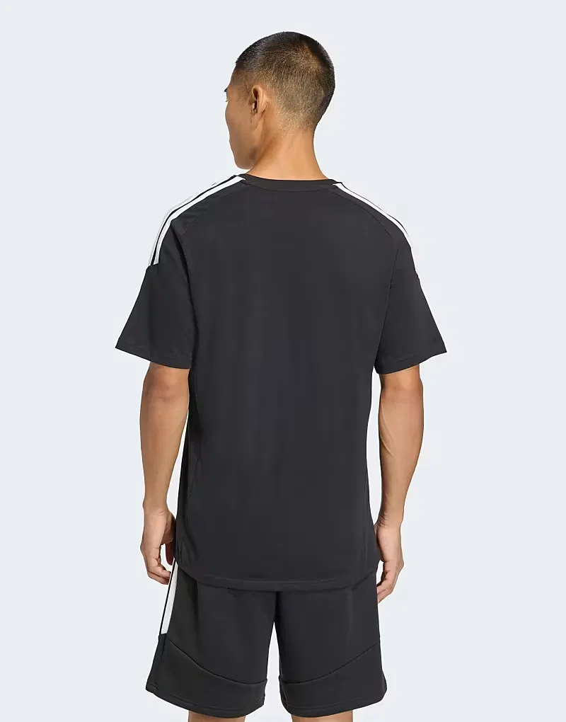 Футболка Adidas performance Tiro26 league в черно-белом цвете — фото 2