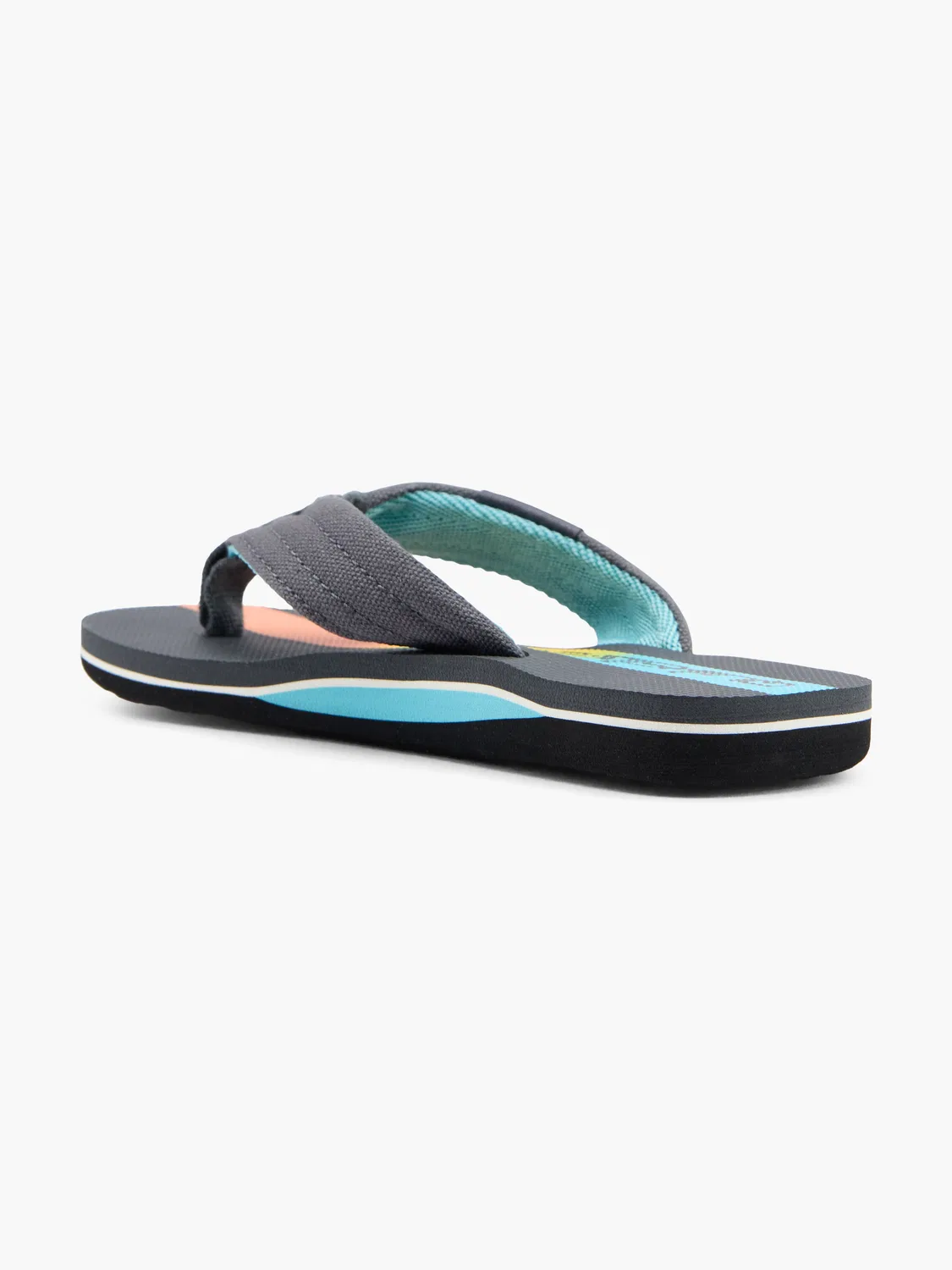 Детские шлепанцы для мальчиков Quiksilver, синий — фото 3