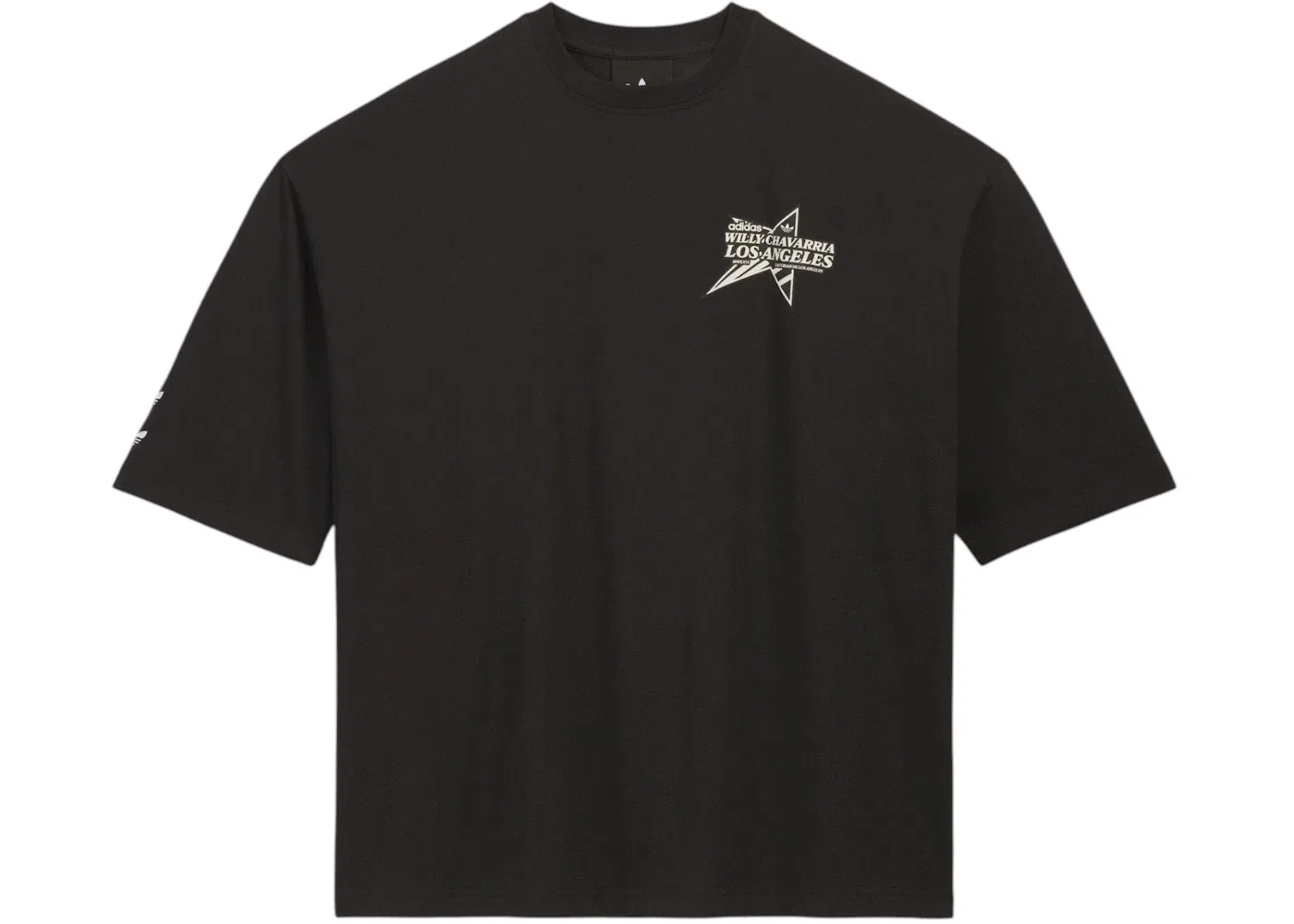 Мужская футболка с принтом Chavarria Star Logo Tee Adidas, Black