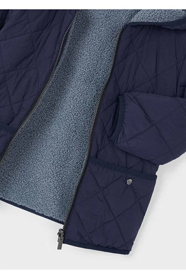 Детская куртка для мальчиков стеганая Mayoral, Navy Blue — фото 4