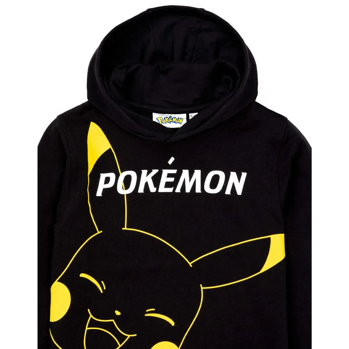 Детское худи для мальчиков Pikachu Pokemon, Black — фото 4
