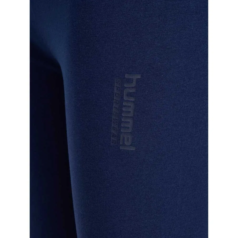 Детские леггинсы хлопковые Base Hummel, Blue — фото 3