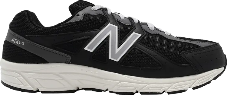 

Кроссовки New Balance Wmns 480v5 4E Wide 'Black White', черный
