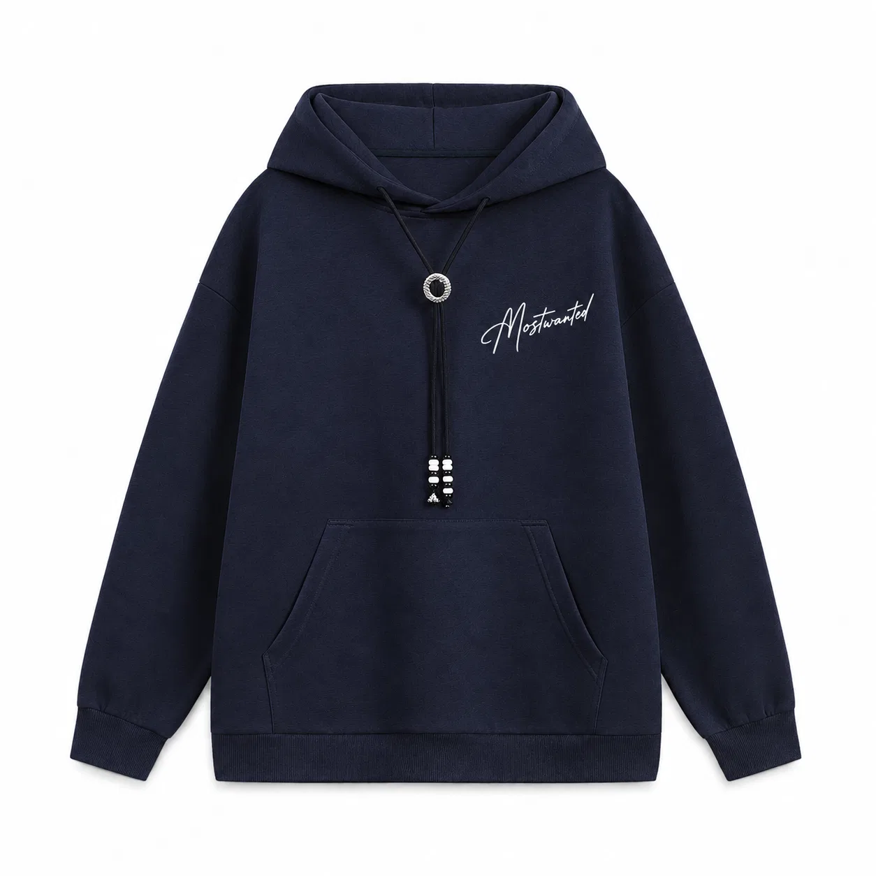 Детский худи с капюшоном Navy Blue MostwantedLab