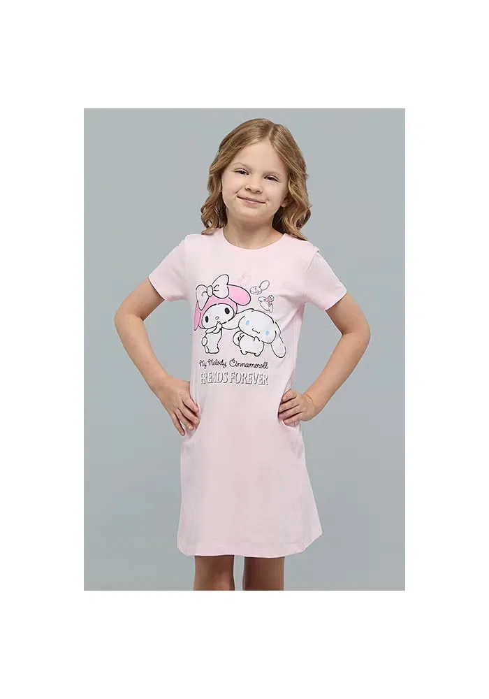Ночная сорочка с принтом Cinnamoroll R&B, розовый