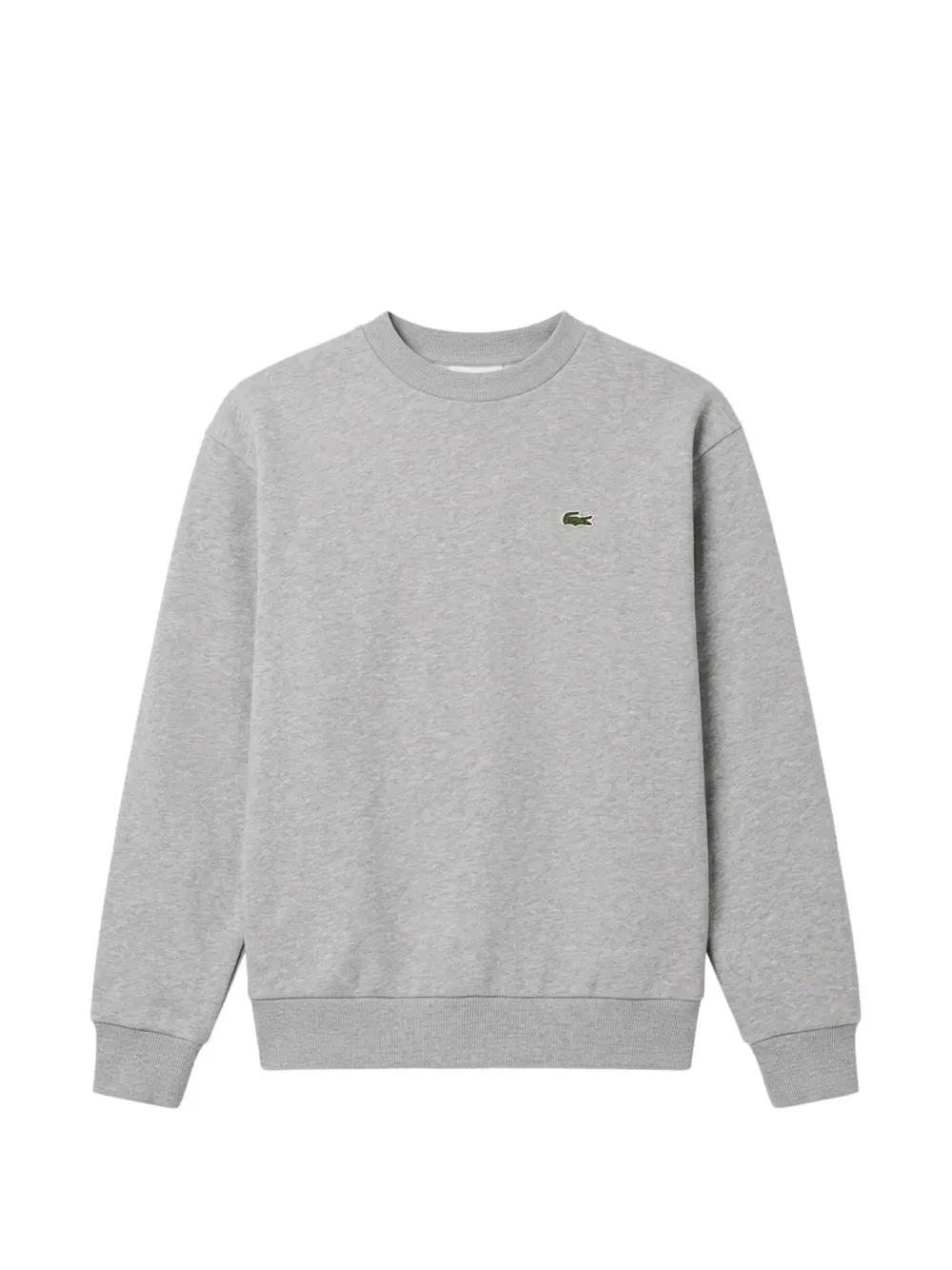 Свитер с логотипом-нашивкой Lacoste, серый