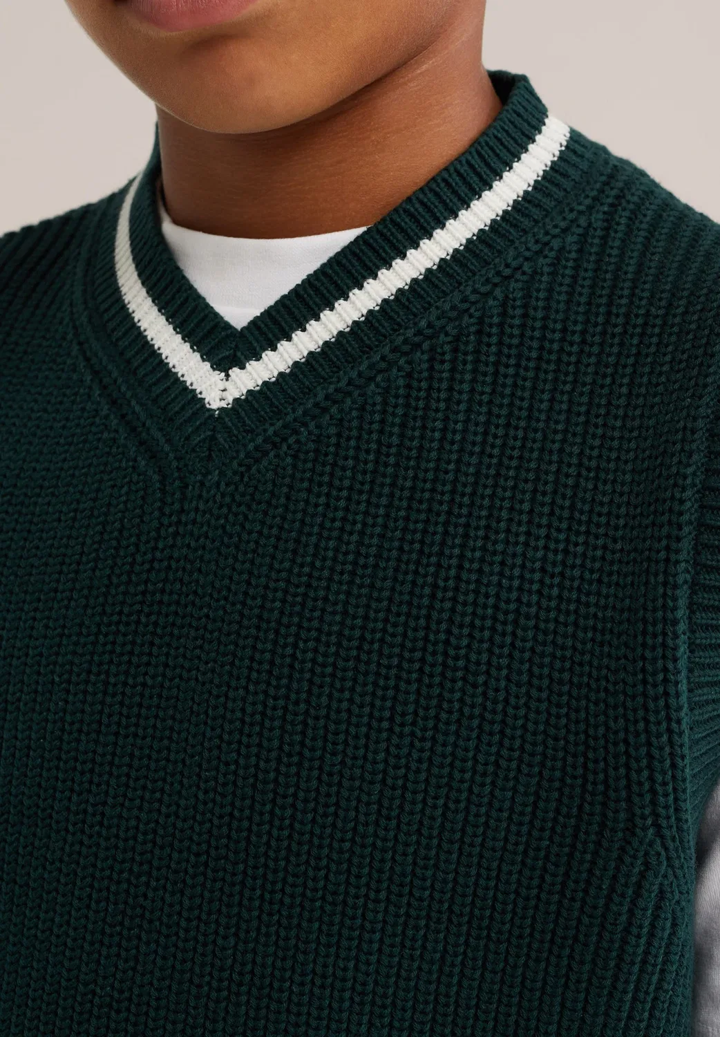 Простая футболка We Fashion, Dark Green — фото 3