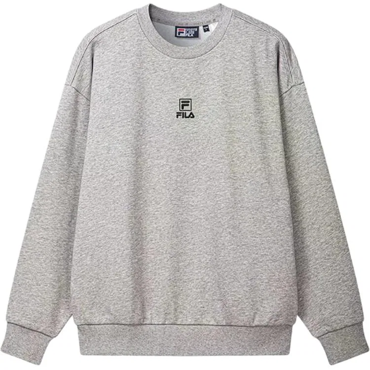 Детский джемпер с круглым вырезом Soft Heather Gray-MG FILA