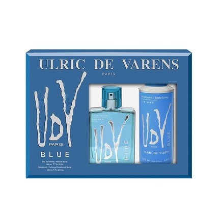 

Urlic De Varens Спрей Ulric de Varens UDV Blue EDT 200 мл и дезодорант 100 мл