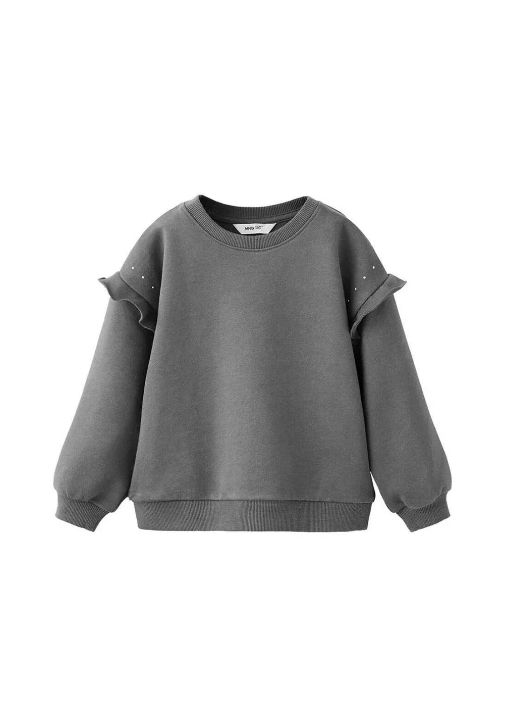Детская толстовка Mango Kids, Anthracite — фото 2