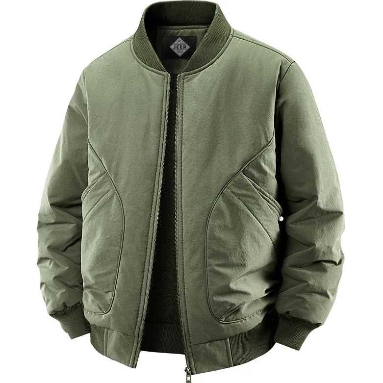 Детская куртка-бомбер с флисовой подкладкой JEEP SPIRIT, Army Green