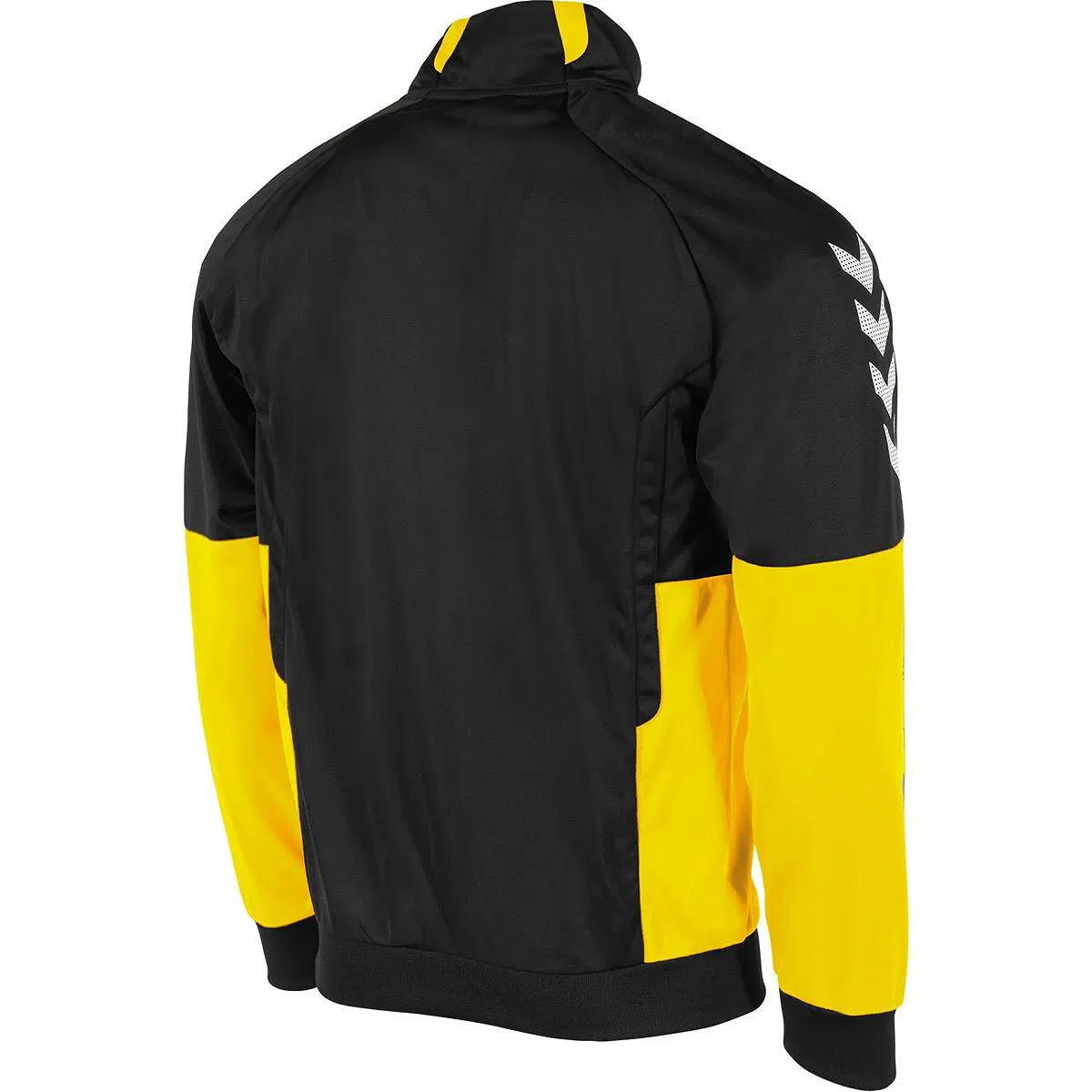 Детская тренировочная куртка Farbblock Hummel, Yellow Black — фото 4