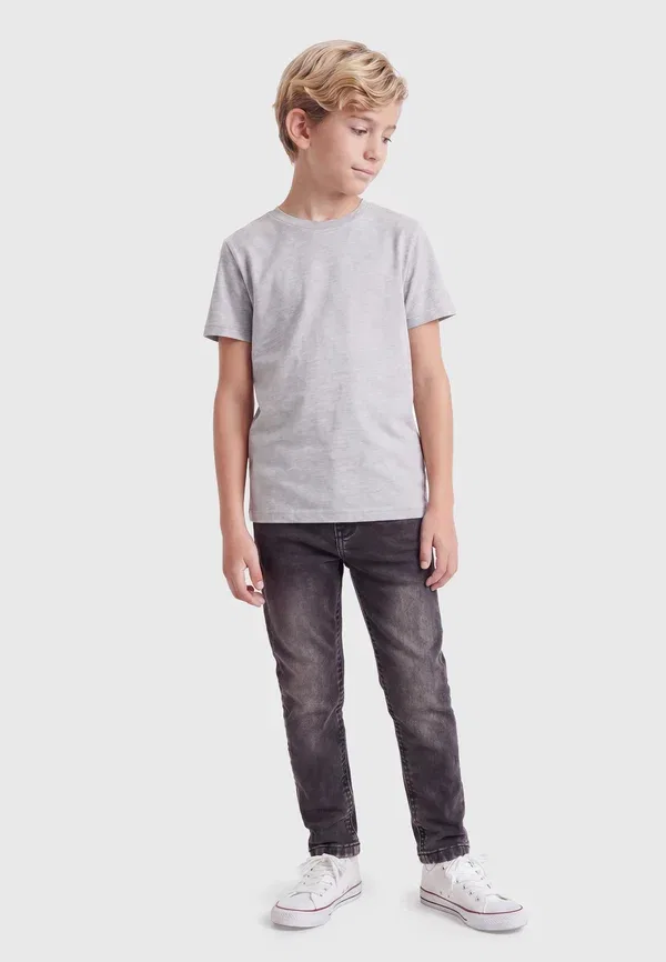Джинсы хлопковые Nmmtheo key - slim fit jeans Name It, Dark Grey Denim, темно-серый