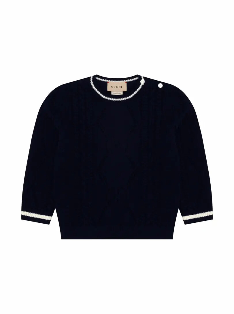

Вязаный джемпер Gucci