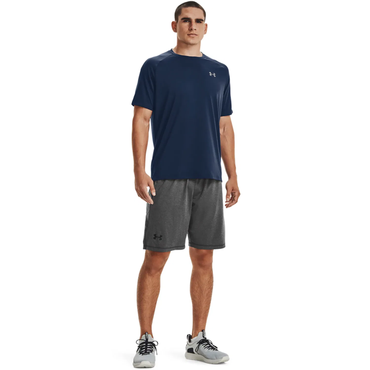 Детская тренировочная футболка с коротким рукавом Under Armour, Blue — фото 4