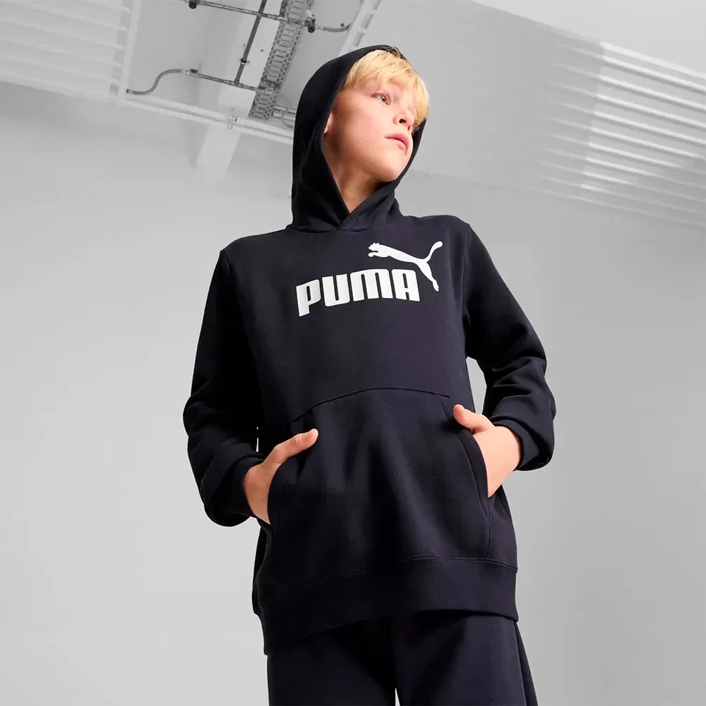 Худи Puma Ess Nº 1 Logo, черный — фото 3