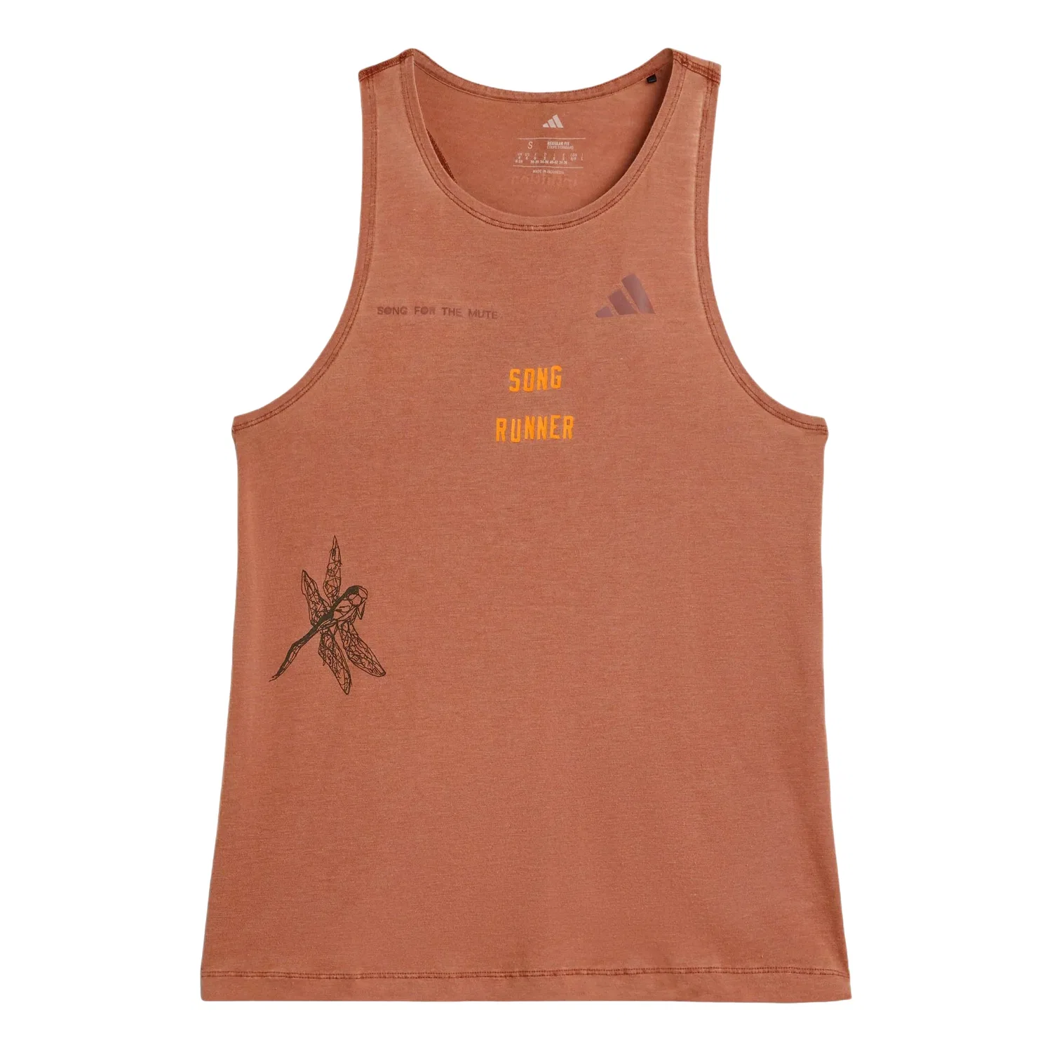 Женская футболка Song for the Mute Tank Top Asia Sizing 'Dusky Bronze' adidas, Dusky Bronze