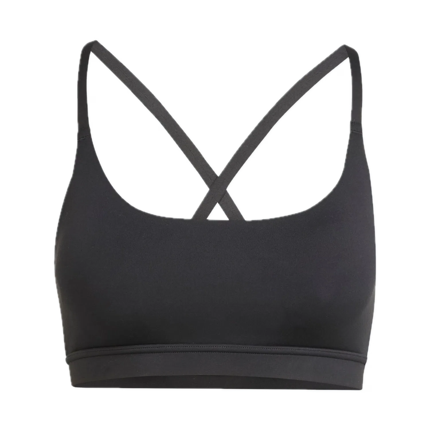Женский спортивный бра All Me Light Support Adidas, черный