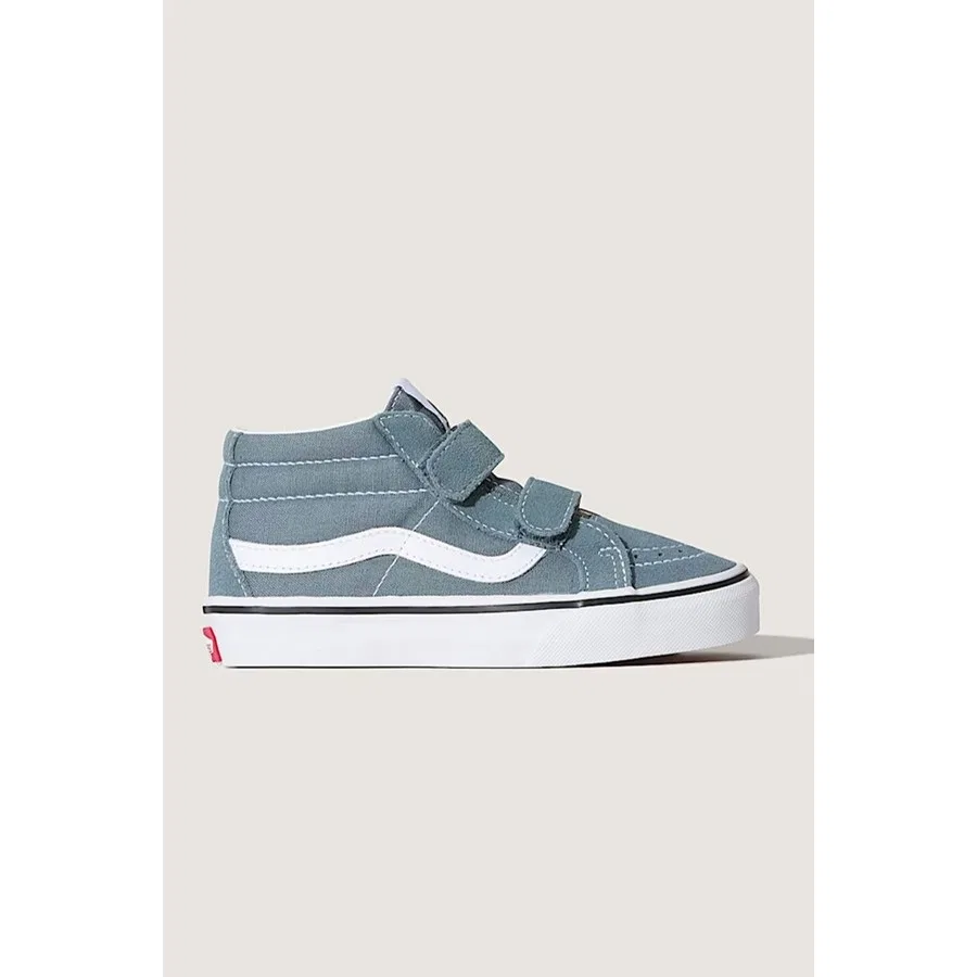 Детские кроссовки с высоким берцем Sk8-Mid Reissue V Vans, Серый