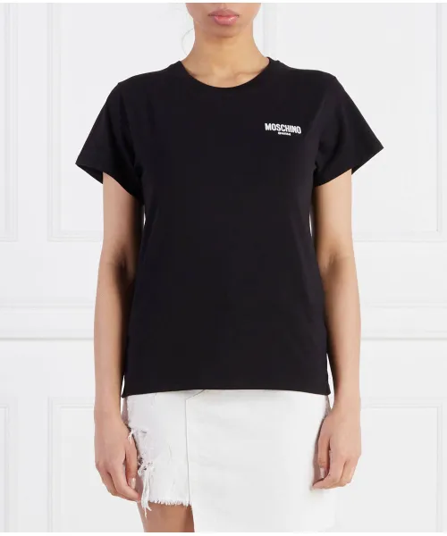 

Футболка Regular fit Moschino Swim, черный