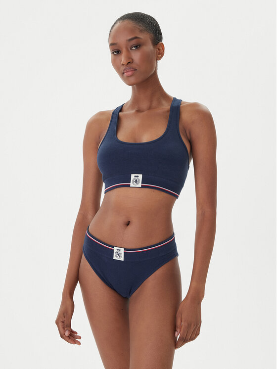 Классические женские трусы UW0UW06064 Tommy Hilfiger, синий — фото 2