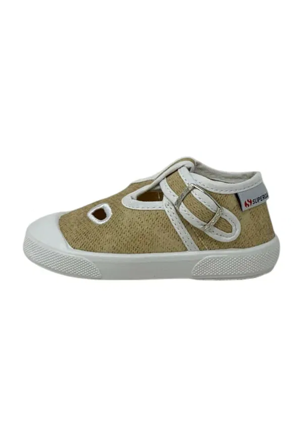 Кроссовки текстильные Ali Unisex - Walking Als Superga, Sand, песочный