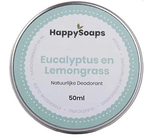 Дезодорант Эвкалипт и Лимонная трава HappySoaps, 50 г