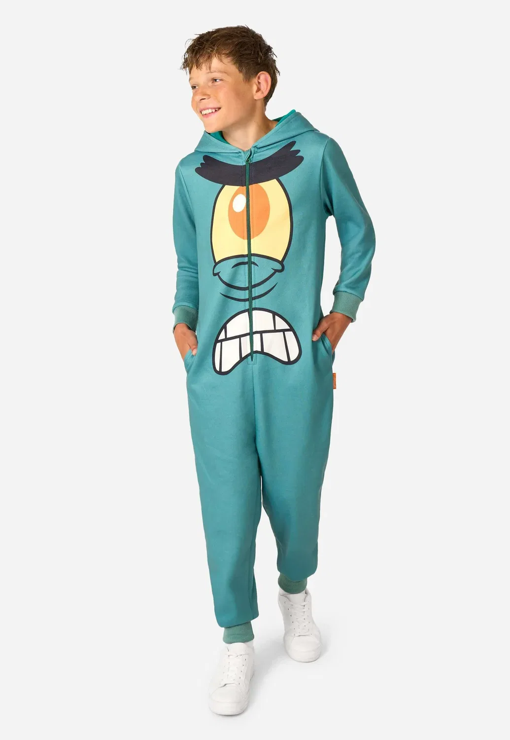 Планктон для мальчиков. - комбинезон Opposuits, Turquoise