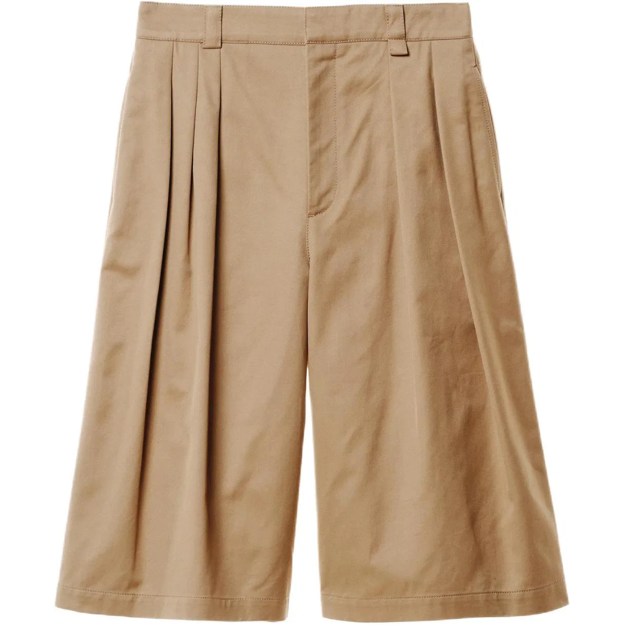 Женские шорты с принтом Willy Chavarria SS26 ZARA, Camel