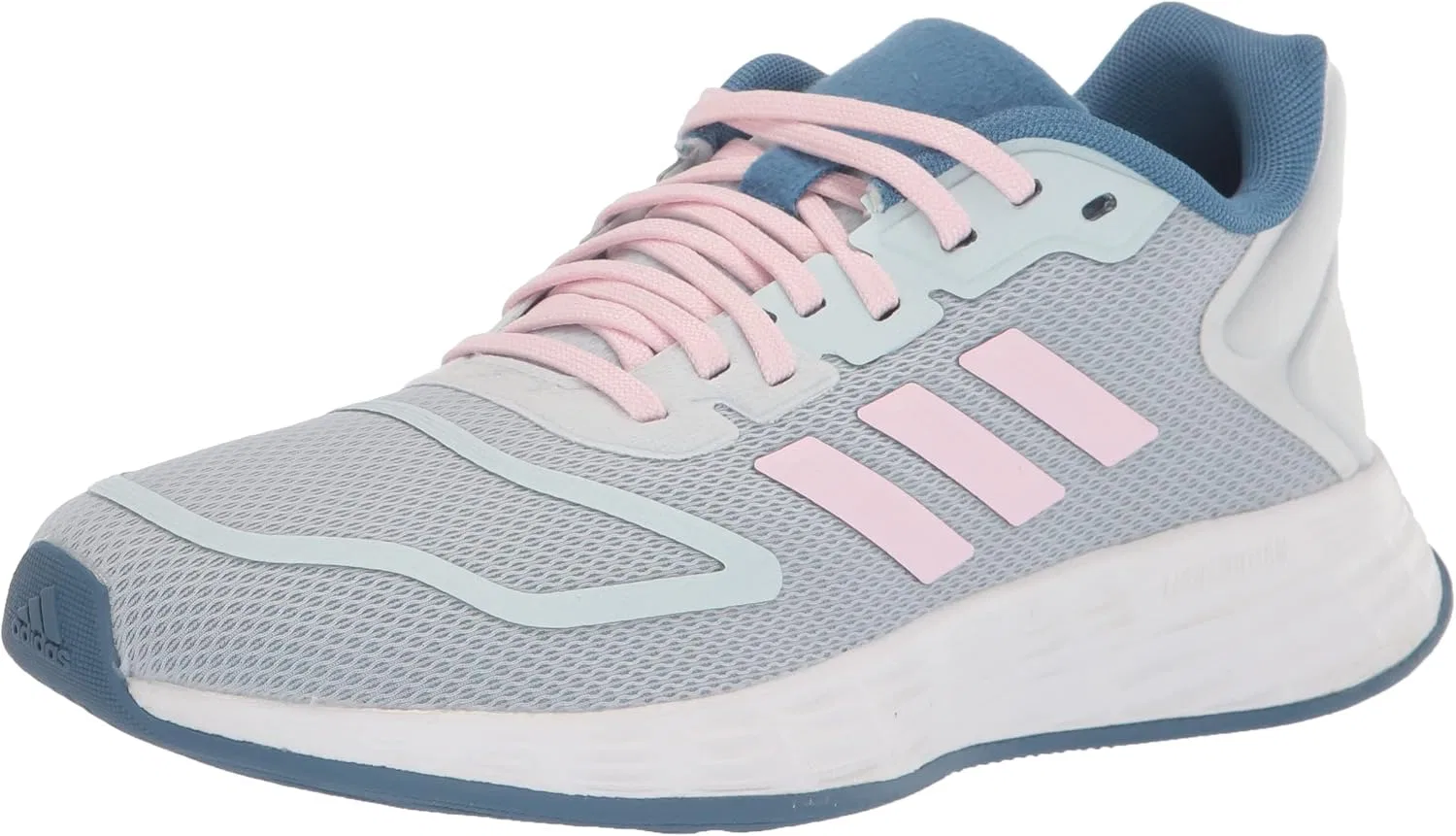 Детские кроссовки для бега Duramo 10 Adidas, Blue Tint/Clear Pink/Altered Blue