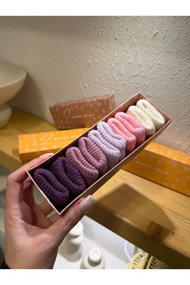 Детские носки для новорожденных хлопковые 5 шт Zemze, Multicolor