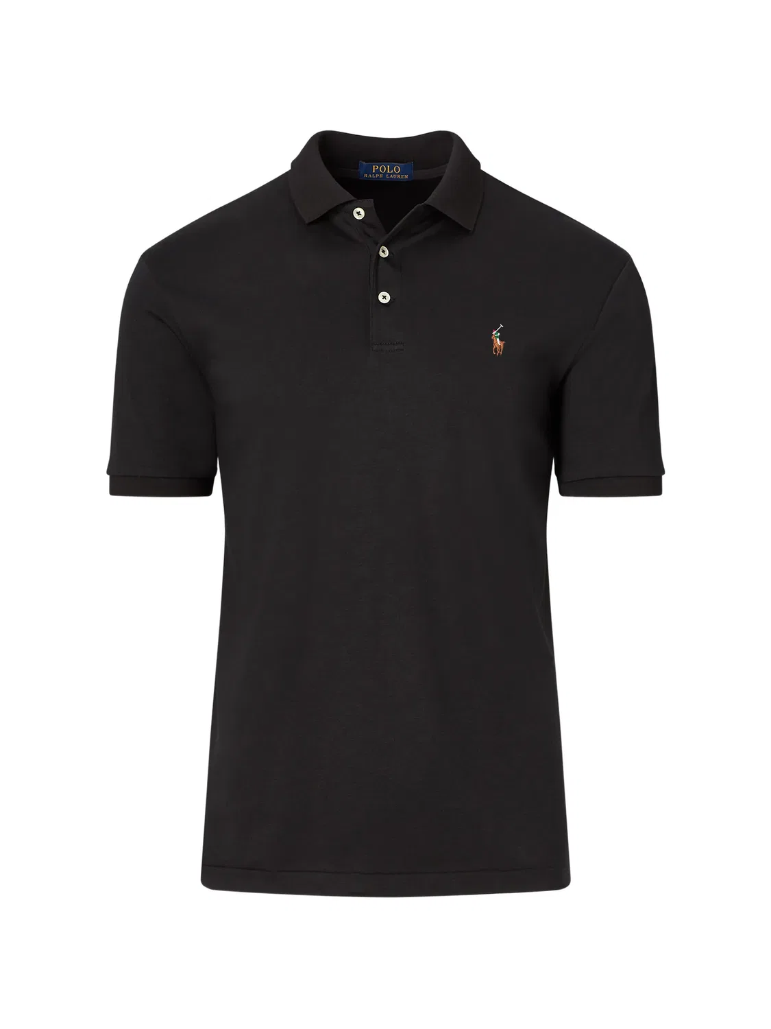 Поло с коротким рукавом, черное Polo Ralph Lauren, черный
