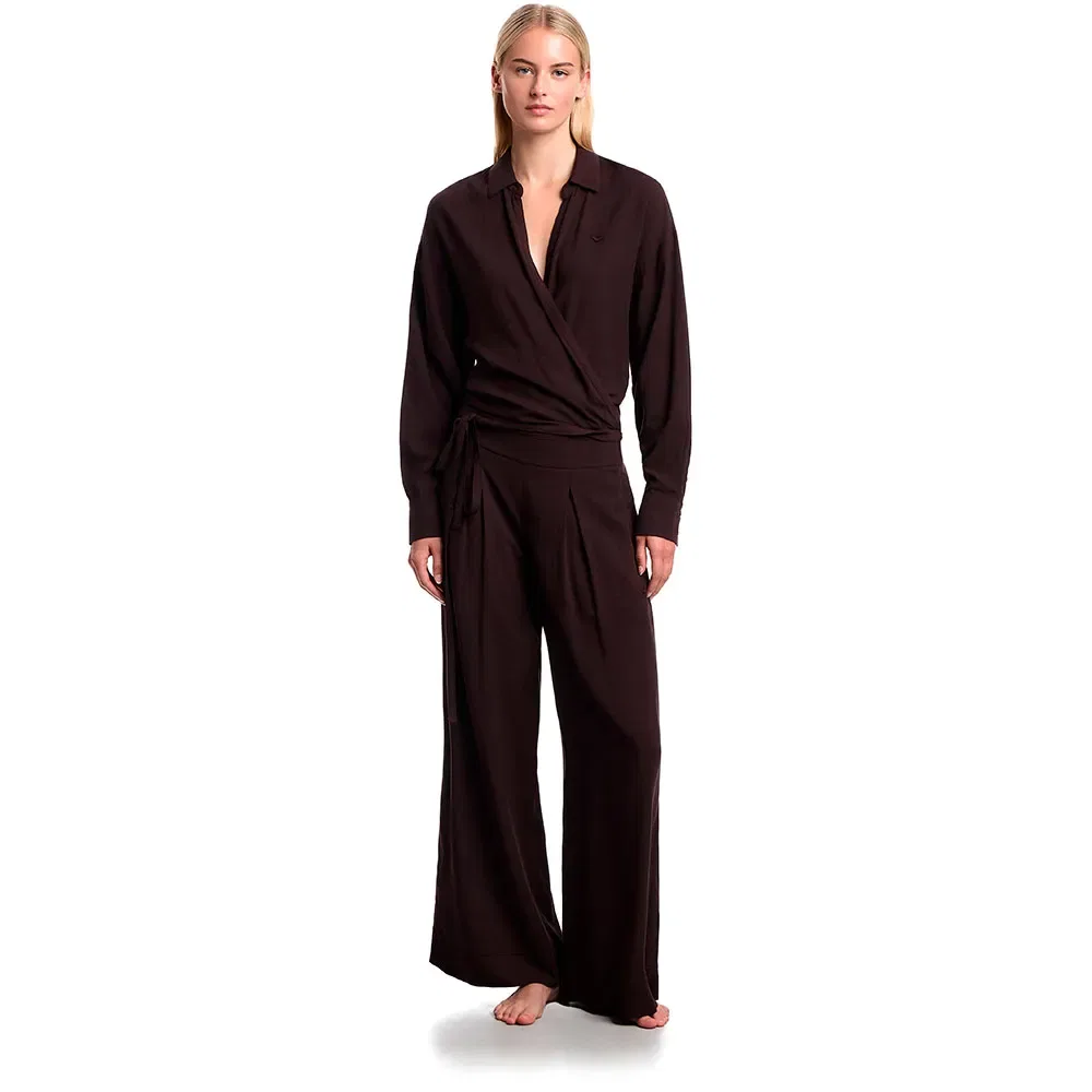 Брюки Emporio Armani EW003422 AF20252, коричневый