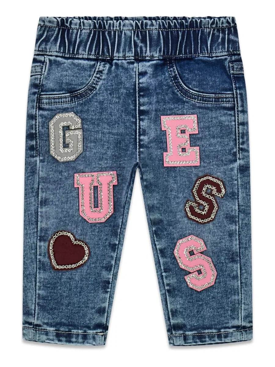 Джинсы GUESS Regular темно-синего цвета