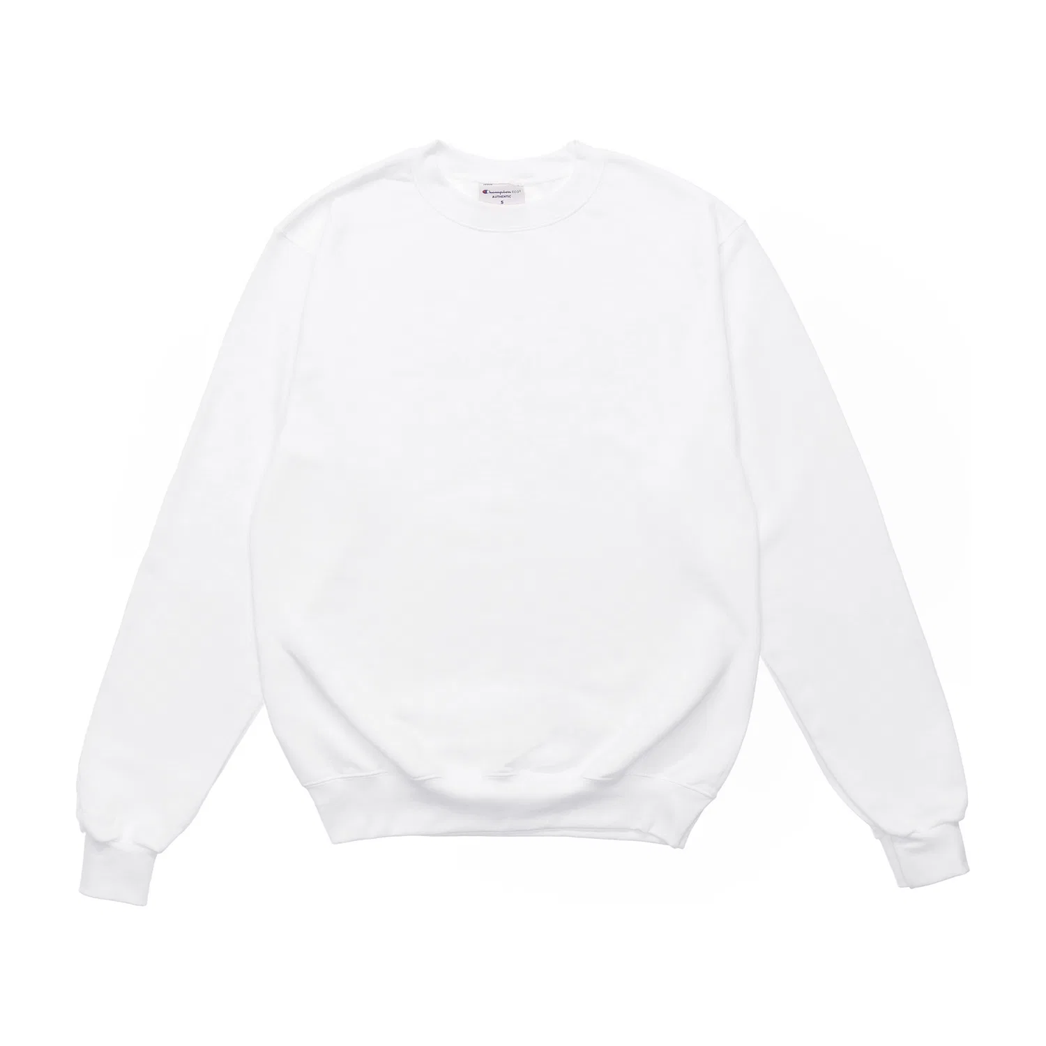 Детский свитшот с начесом с круглым вырезом Champion, White