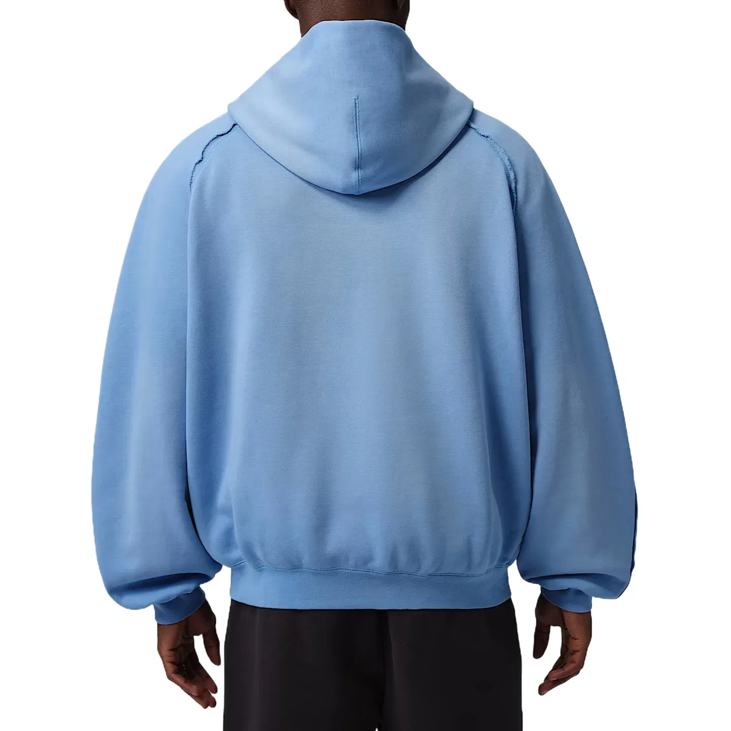 Мужское худи Flight Wings Hoodie 'Blue Beyond Sail' Jordan, Blue Beyond/Sail — фото 3