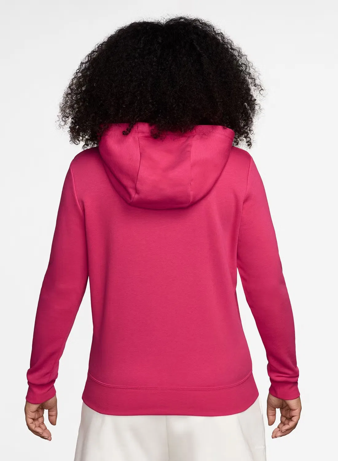 Худи с принтом Nsw Club Fleece Nike, розовый — фото 2
