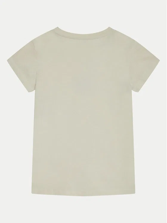 Футболка slim fit Calvin Klein Jeans, кремовый — фото 2