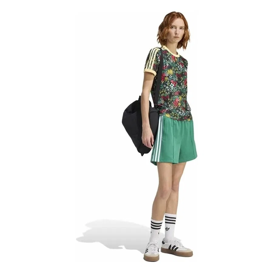 Женская футболка с коротким рукавом 3s Tee Slim adidas, Черный — фото 4