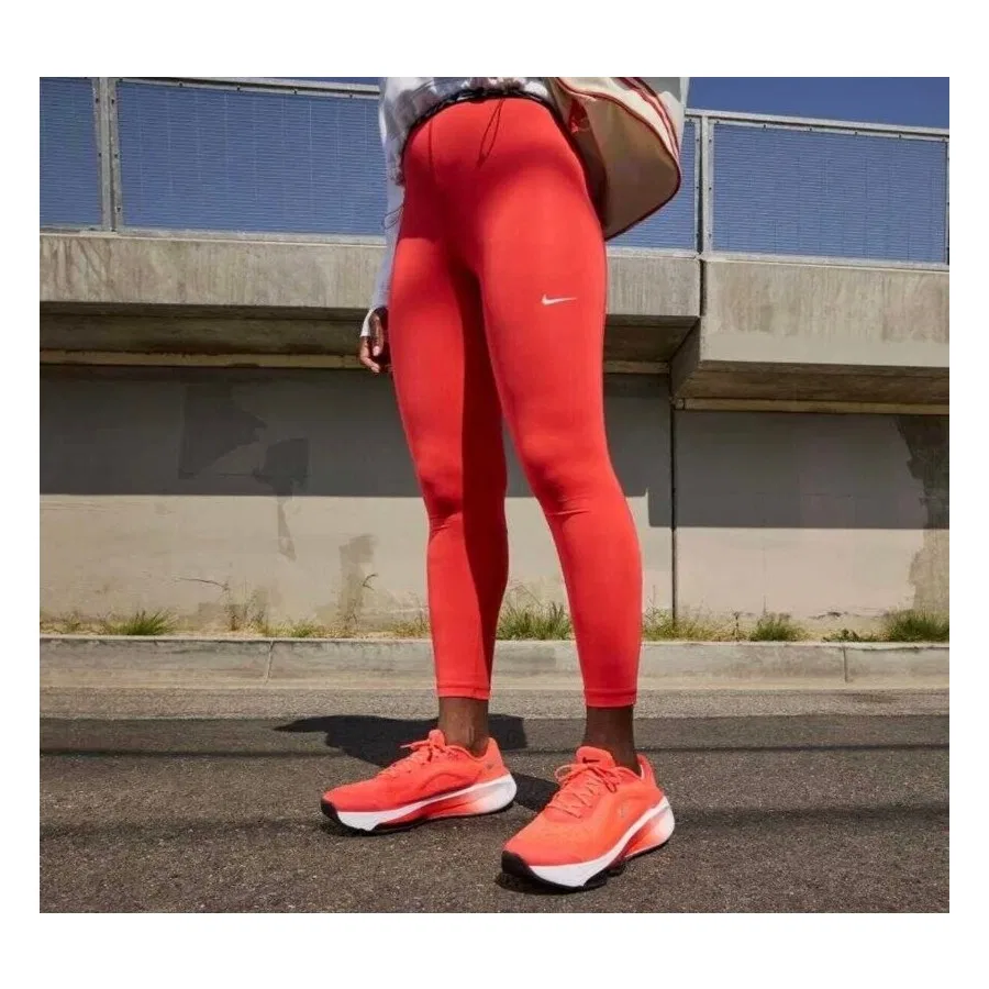 Женские леггинсы с высокой посадкой Pro 365 Nike, Оранжевый — фото 3