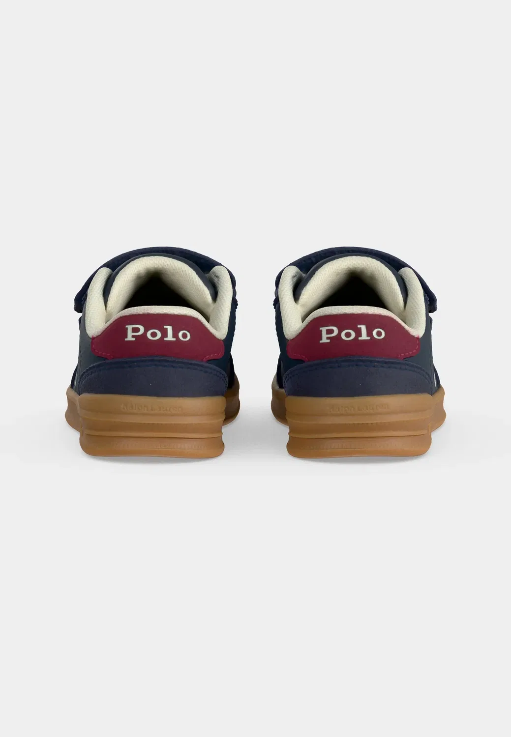 Холлис - тренеры Polo Ralph Lauren, Navy/Dark Navy Icro/Dark Red /Cream — фото 4