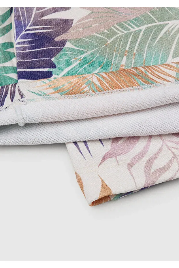 Детские шорты для девочек с принтом United Colors Of Benetton, Colorful Mix — фото 3